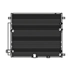 Replacement A/C Condenser Repair Part For 2004-2009 Cadillac SRX