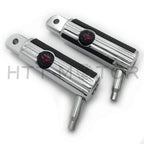 Chrome Footpegs for Harley-Davidson Softail Fat Boy FLFB & Fat Bob (2018–Present)
