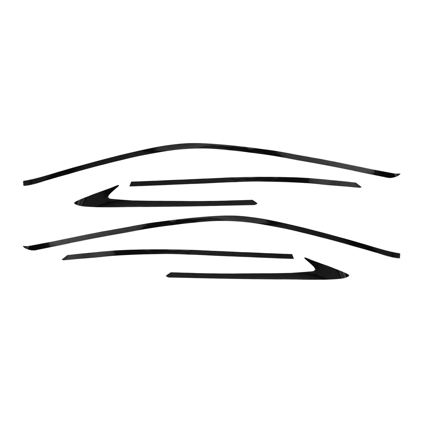2 x Window Chrome Delete Cover Decal for Honda Civic Sedan (2022–2023)