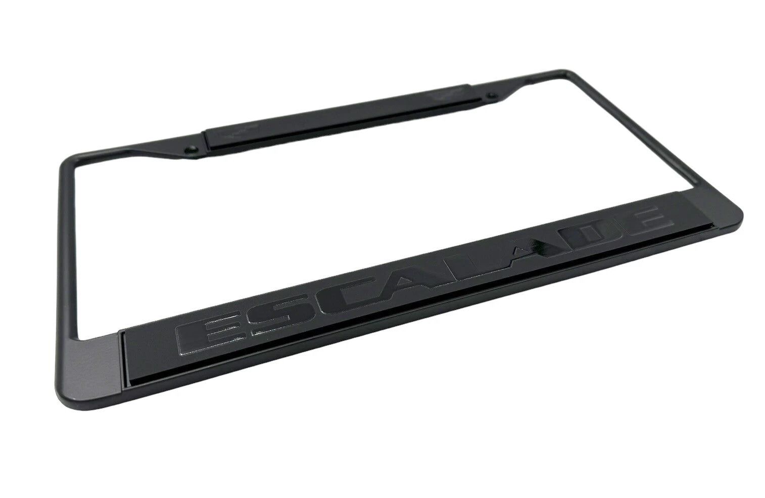 License Plate Frame Premium Black for Cadillac Escalade (2015–2020)