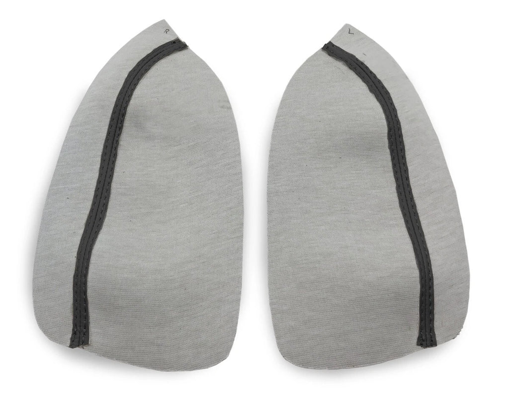 Armrest Door Panel Cover for Acura TSX (2004–2008) - Gray Leather Stitch