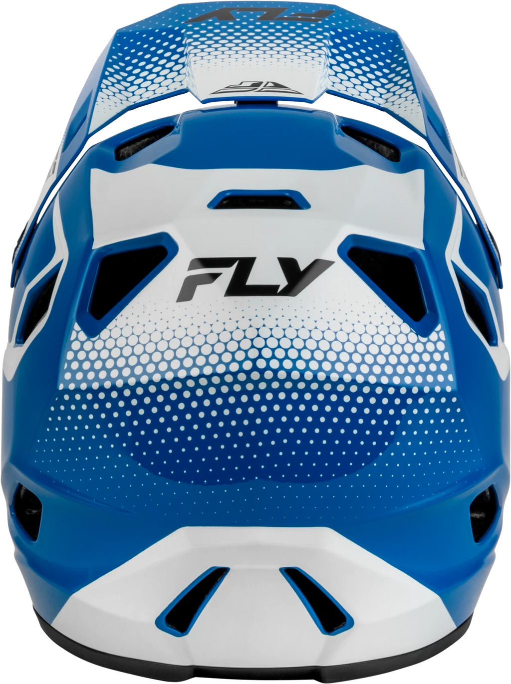 Fly Racing Yth Rayce Sonar Helmet for Youth Bicycle (Blue/White/Black)