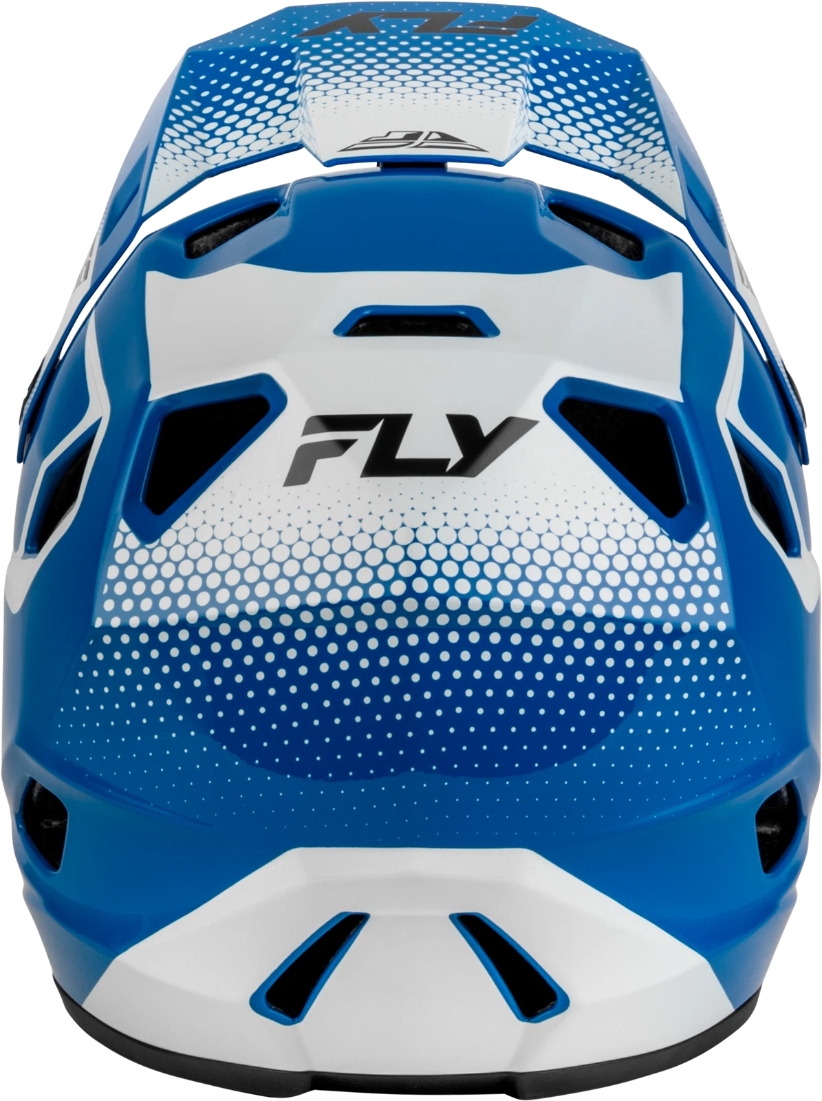 Fly Racing Yth Rayce Sonar Helmet for Youth Bicycle (Blue/White/Black)
