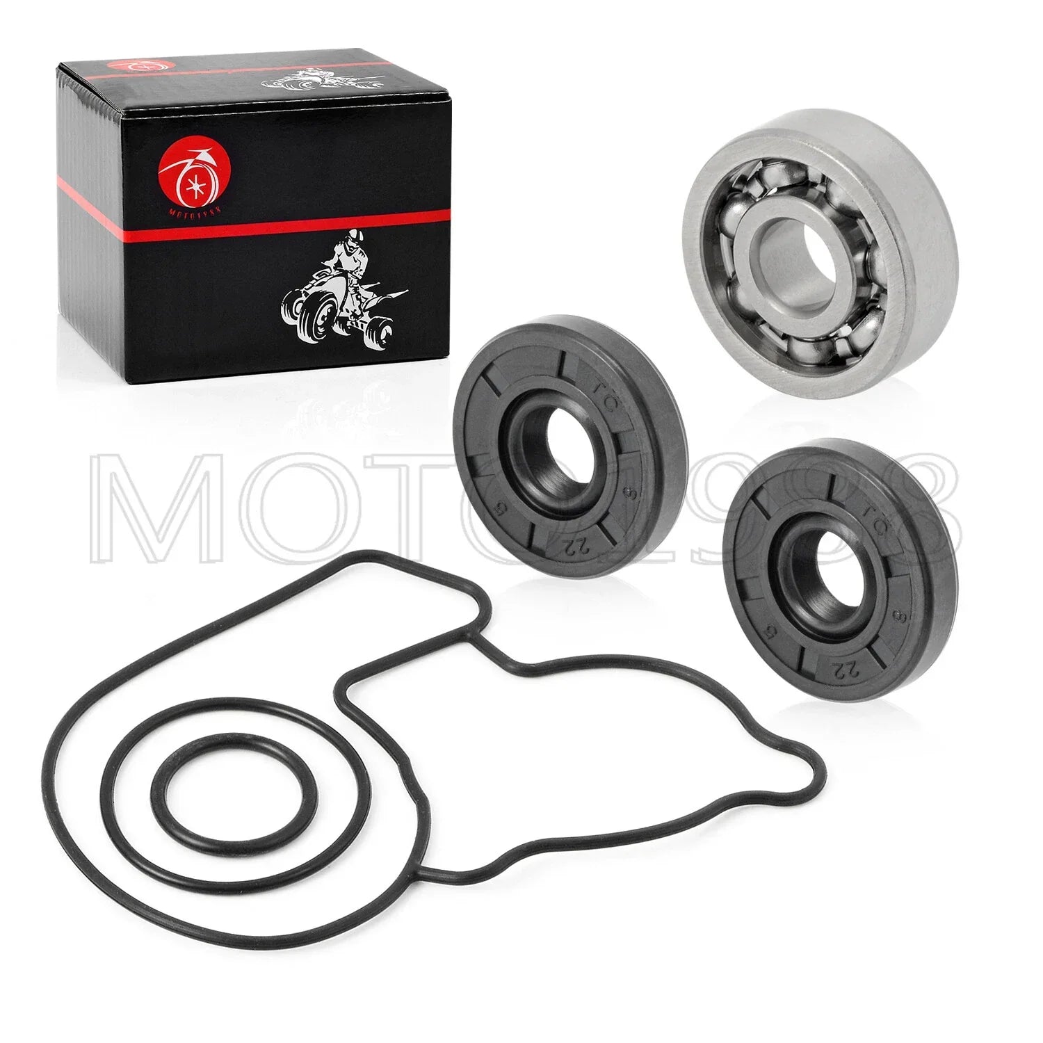 Water Pump Seal O-ring Rebuild Kit for Kawasaki KX250F (2005–2019)