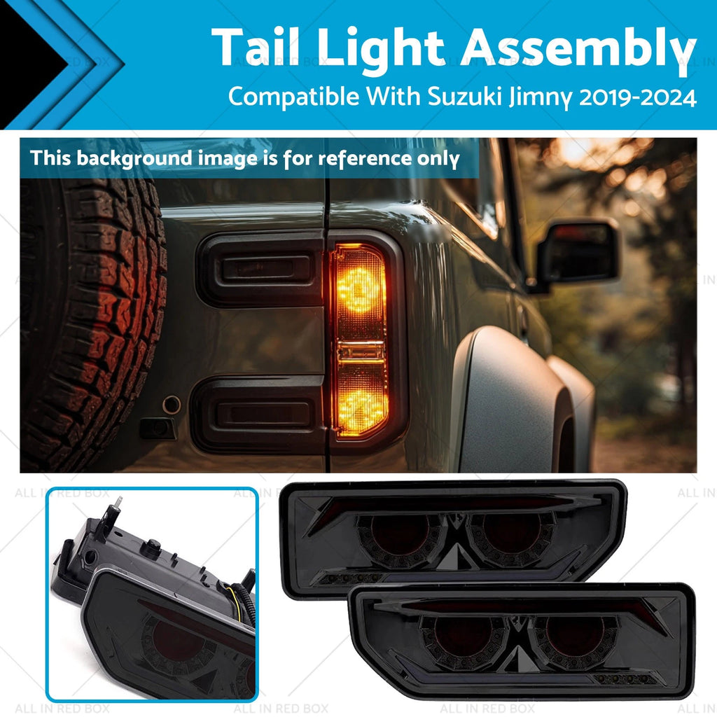 2X Rear Tail Light Assembly for Suzuki Jimny (2019–2024)