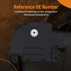 Heater Blend Door Actuator for Infiniti QX56, Nissan Quest (2004–2009) 27743ZP00A