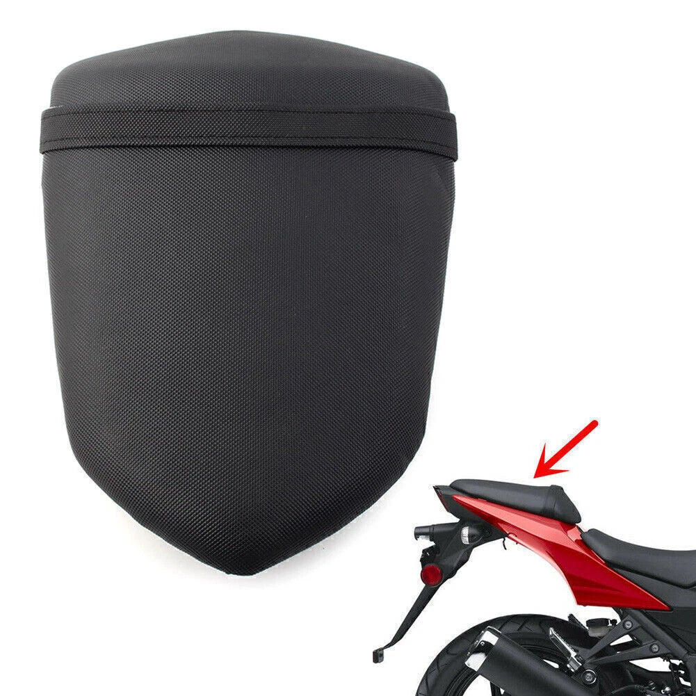 Rear Pillion Passenger Seat Pad Cushion for Kawasaki Ninja 250R EX250 (2008–2012)