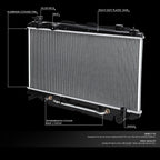Aluminum Cooling Radiator DPI 2403 for Toyota Rav4 (2001–2005)