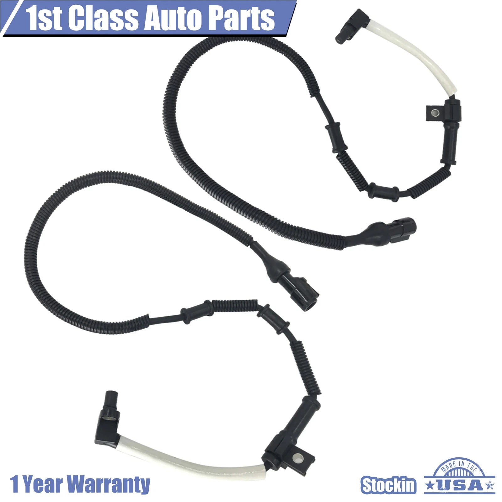 2X ABS Wheel Speed Sensor for Ford F-150 F-250 Expedition