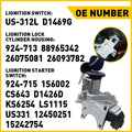 Ignition Lock Cylinder Switch & Housing for Chevrolet GMC Cadillac H2 (2003–2007)