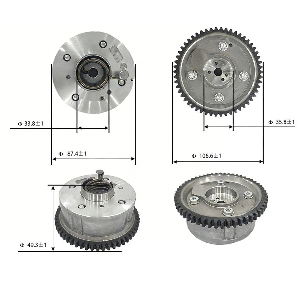 Exhaust Camshaft Gear for Hyundai Kia Tucson (2007–2013) 2.4L G4KC