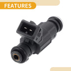 1 Pc Fuel Injector No. 0280155921/077133551M for Volkswagen Touareg (2004–2006)