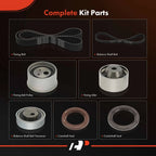 7X Timing Belt Kit for Mitsubishi Outlander Galant Eclipse (2001-2019)