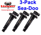 3X Ignition Coil Stick for SeaDoo GTX RXT RXP GTI GTS Wake (420664020, 296000307)