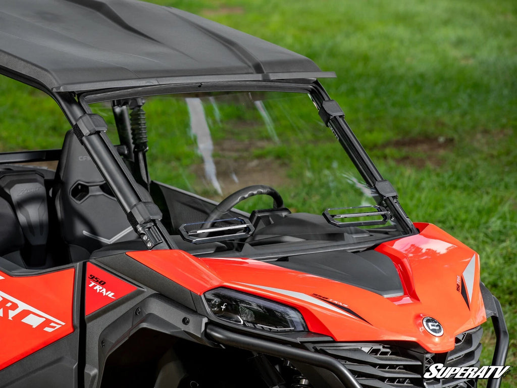 Vented Scratch Resistant Full Windshield for CFMOTO ZForce 800 (2016–2023)