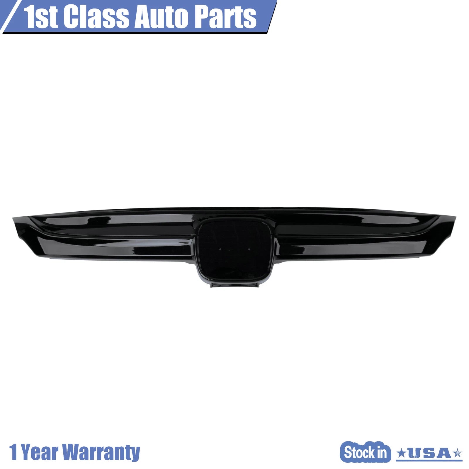Glossy Black Grille Assembly for Honda Accord (2018–2020)