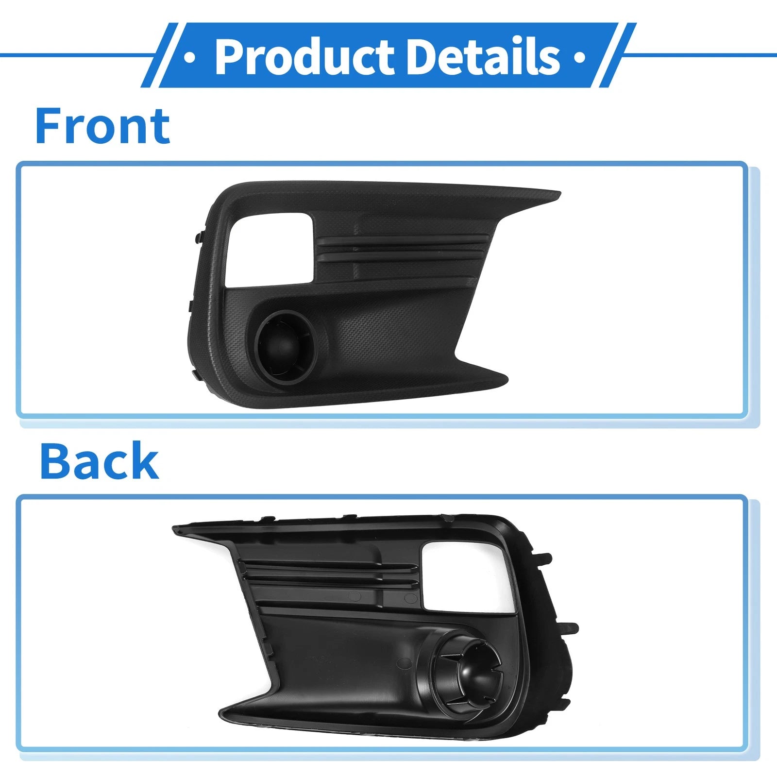 Front Right Fog Light Grill for Subaru WRX (2018–2021) No. 57731VA360 ABS