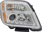Halogen Headlight Assembly for GMC Terrain (2016–2017) Passenger Side with Bulb