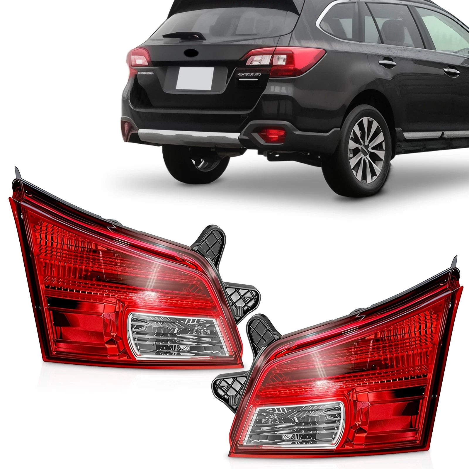 2X Tail Lights for Subaru Outback (2010–2014)