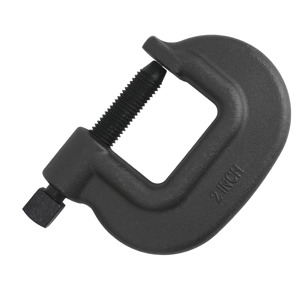 C-Clamp for Workshop (12500LBS Force, 2" Opening)