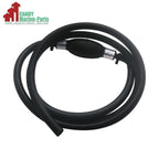 3/8" Fuel Hose Line Assembly with Primer Bulb for Marine Outboard Motors