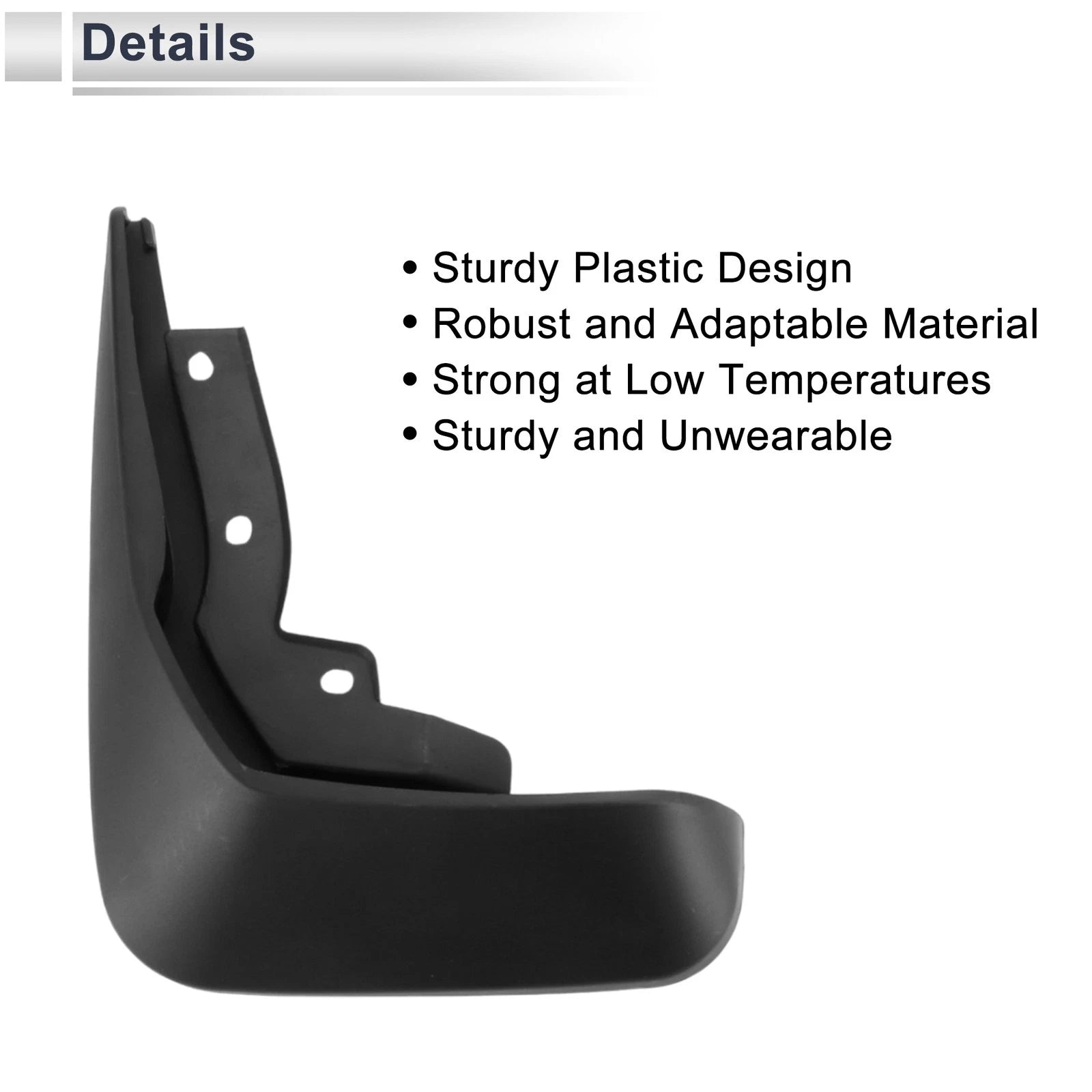 Set of 2 Mud Flaps Splash Guards for Audi A8 Sport (2018–2023)