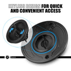 Aluminum Fuel Tank Cap with Rubber Seal for Kawasaki ZX-6R ZX-6RR ZX-9R ZZR600 (1995–2008)