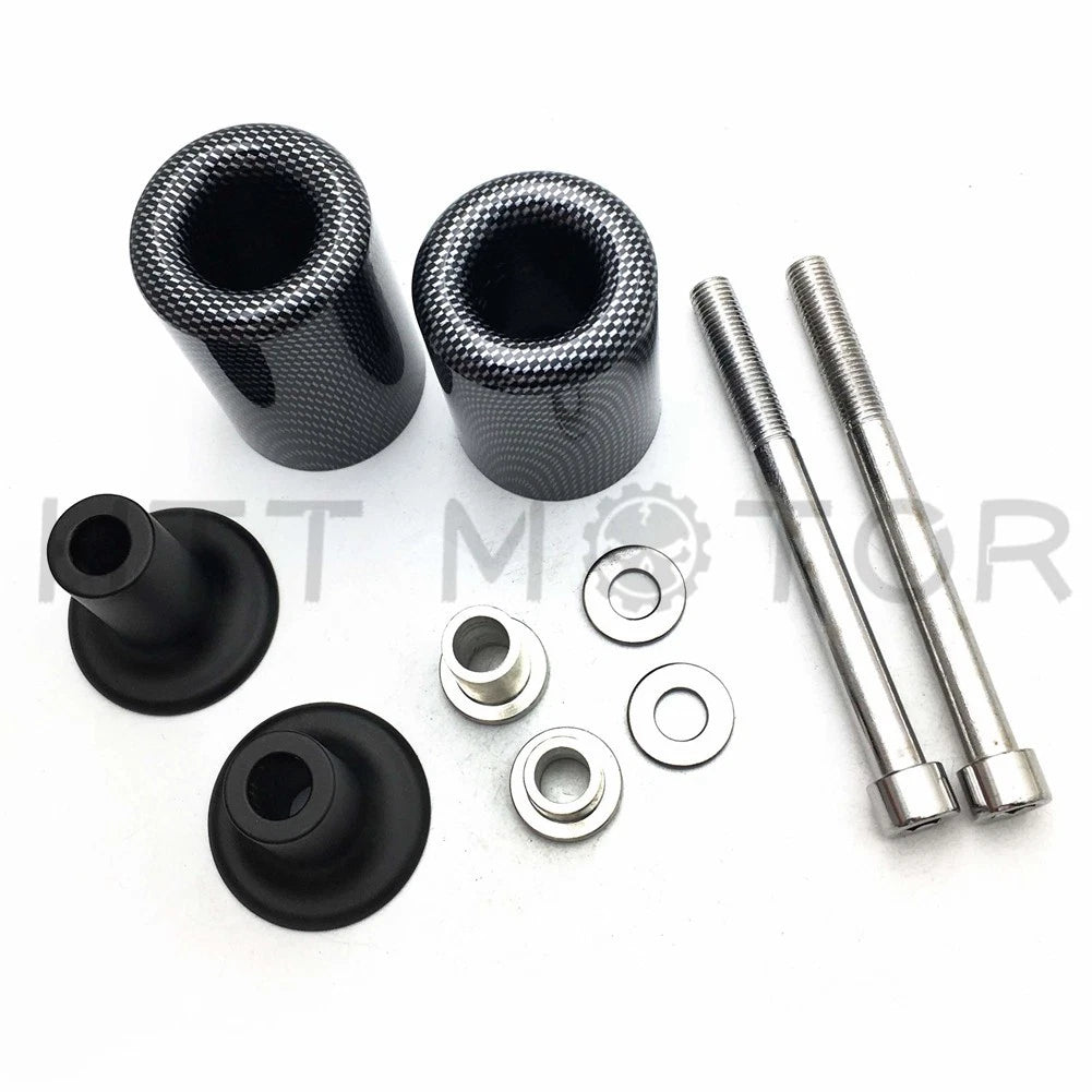 No Cut Carbon Frame Sliders for Kawasaki Ninja ZX6R (2013–2014)