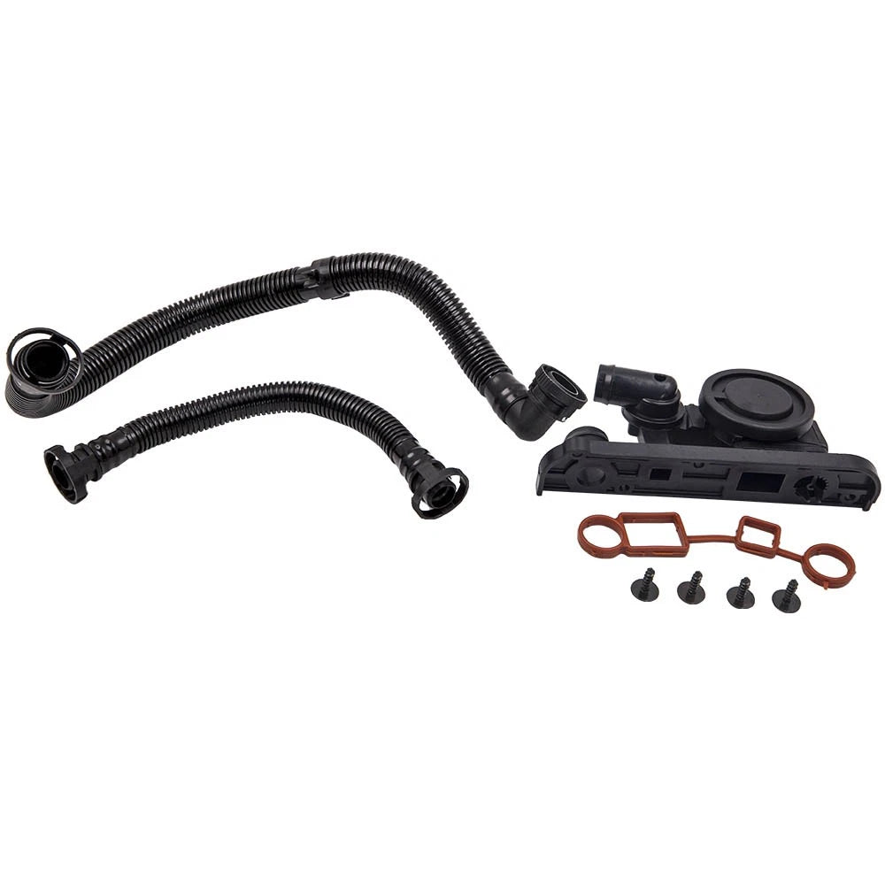 PCV Valve + Hose Pipe Gasket for Audi A3 A4 TT 2.0T FSI (2006–2008) 06F129101G