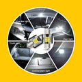 CANBUS 31MM LED Festoon Dome Map Interior License Plate Lamp for DE3175 DE302