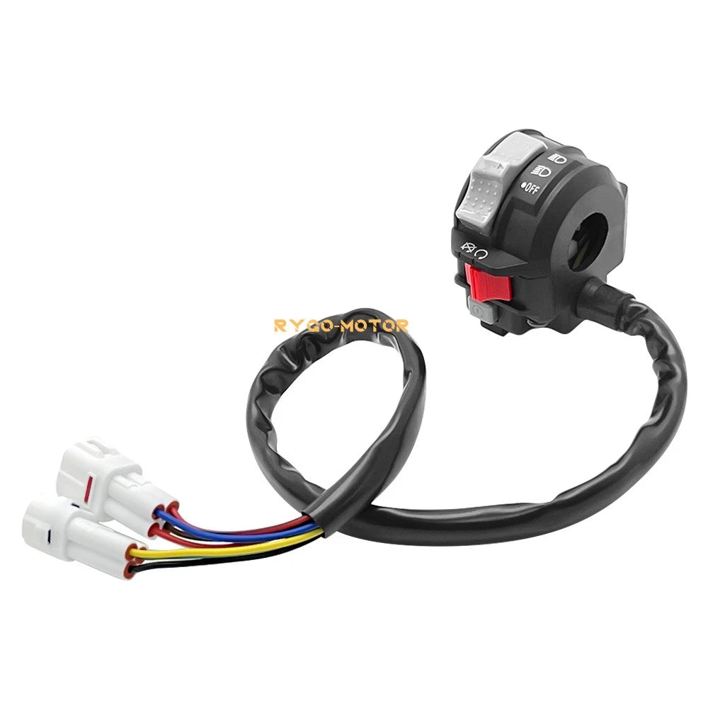Left Handlebar Start Stop Switch for Yamaha Warrior 350 YFM350X (2002–2004)