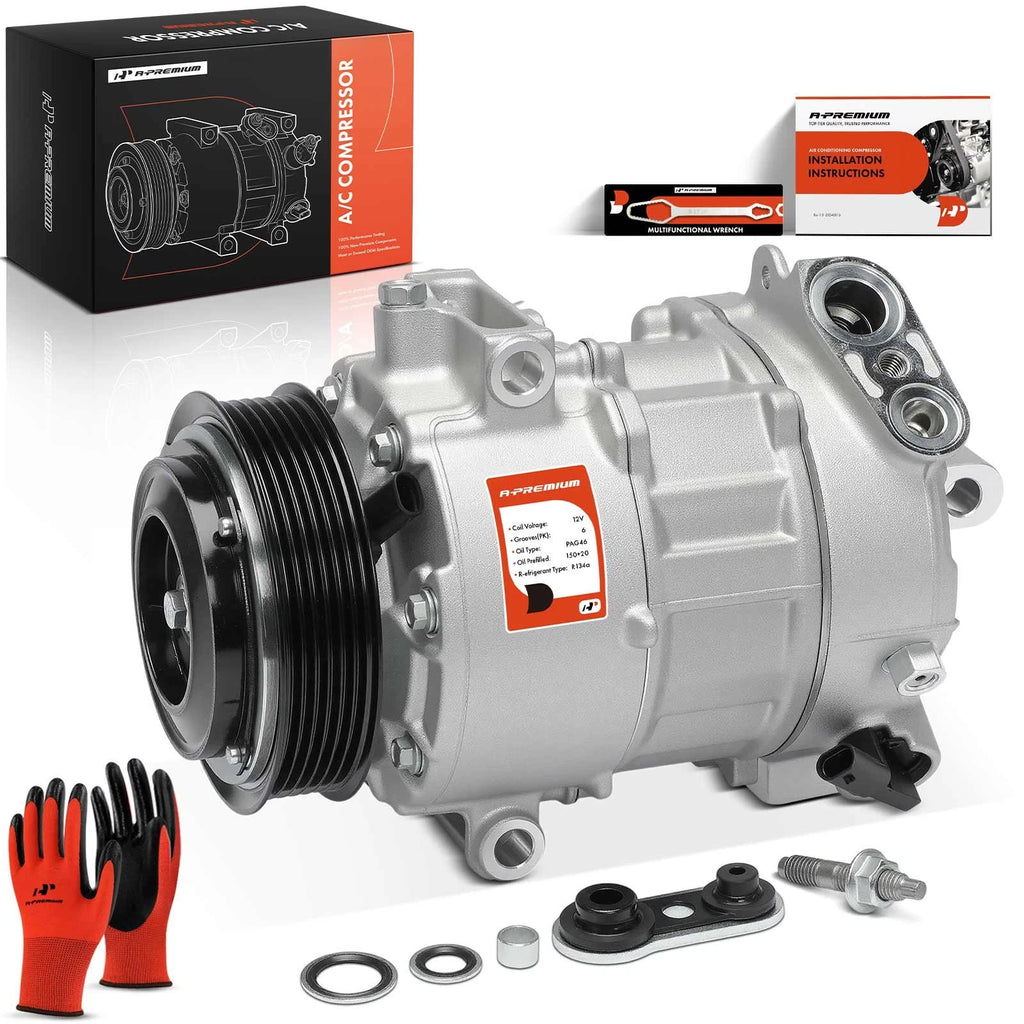 A/C Compressor with Clutch for Jeep Grand Wagoneer (2022–2023)