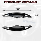Black Aluminum Paddle Shifter Extension for Hyundai Sonata 2020-2023