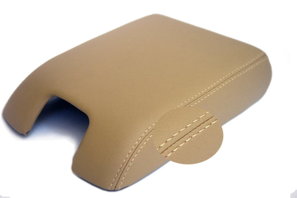 Center Console Armrest Cover for Mazda CX-9 (2007–2009) Beige PVC Leather