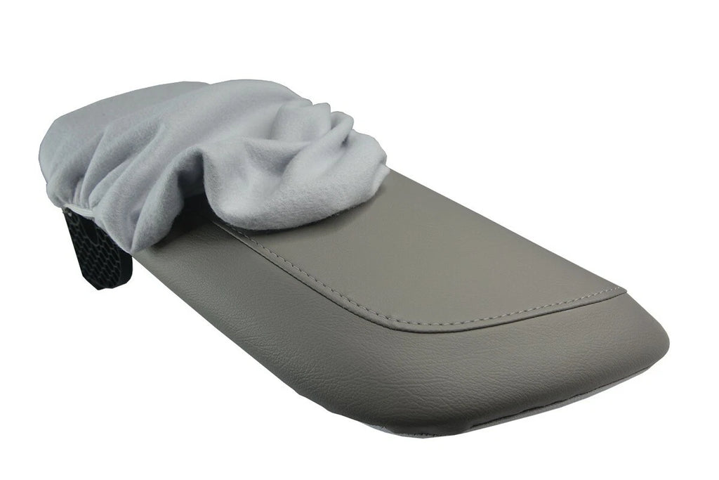 Fleece Console Lid Armrest Cover for Toyota Camry (2018–2021) Gray