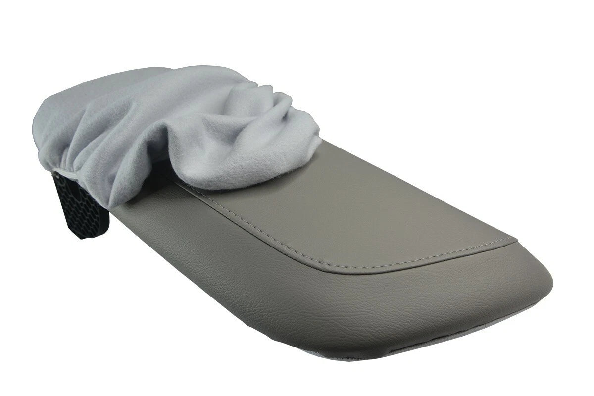 Fleece Console Lid Armrest Cover for Toyota Camry (2018–2021) Gray