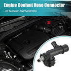 Engine Coolant Hose Connector No.5Q0122291BG for Audi A3 (2018–2020)