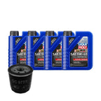 4L Liqui Moly Synthoil Premium SAE 5W40 Oil Change Kit for Audi Jetta (2011–2018)