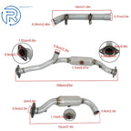Y Pipe Catalytic Converters for Ford F-150 3.5L Turbo (2015–2018) Left+Right
