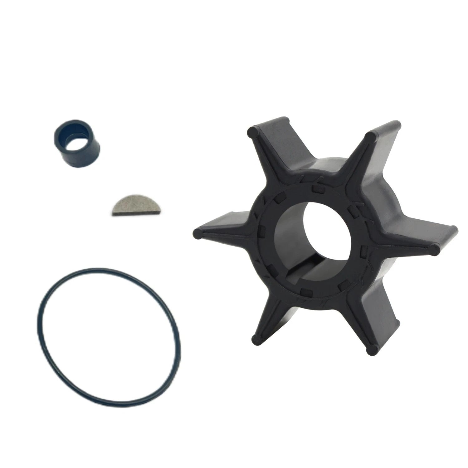 Water Pump Impeller Kit for Yamaha 2-Stroke 30hp & 4-Stroke 25hp (61N-W0078-01)