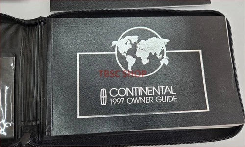 Owners Manual Set with Case for Lincoln Continental (1997)