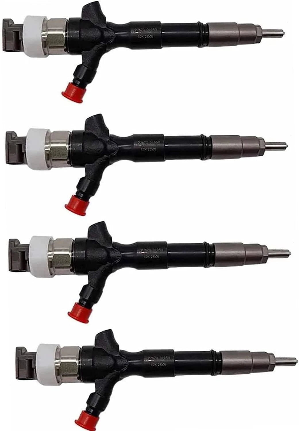 4X Common Rail Injector 095000-5930 for Toyota Hiace Hilux D4D (2005–2015)