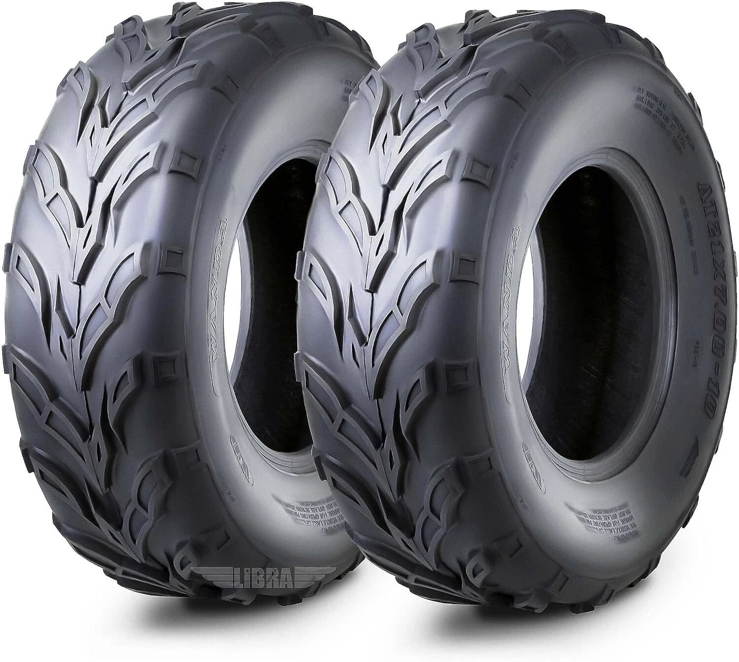 2 WANDA ATV Tires 21x7-10 4PR P361-10194 for ATV