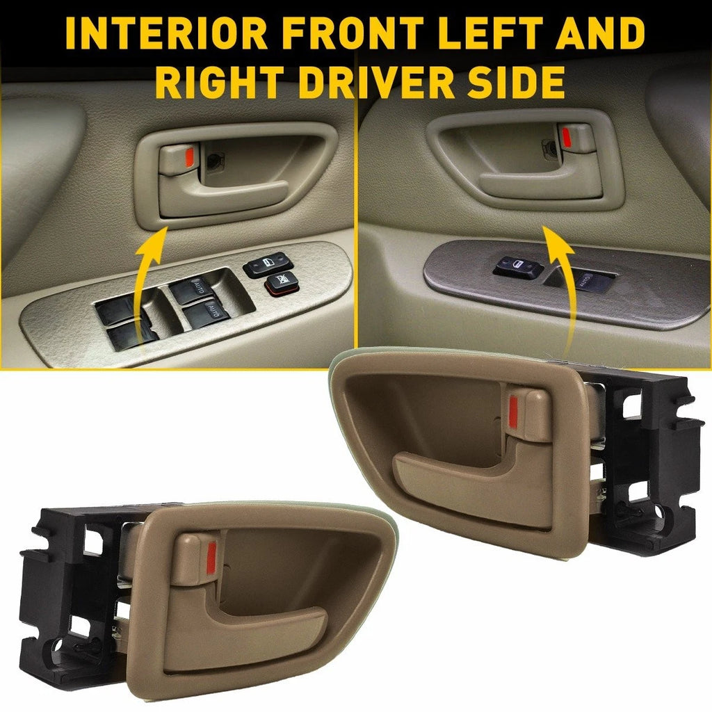 2X Inside Door Handles Left & Right for Toyota Avalon Sequoia Tundra (2000–2023)