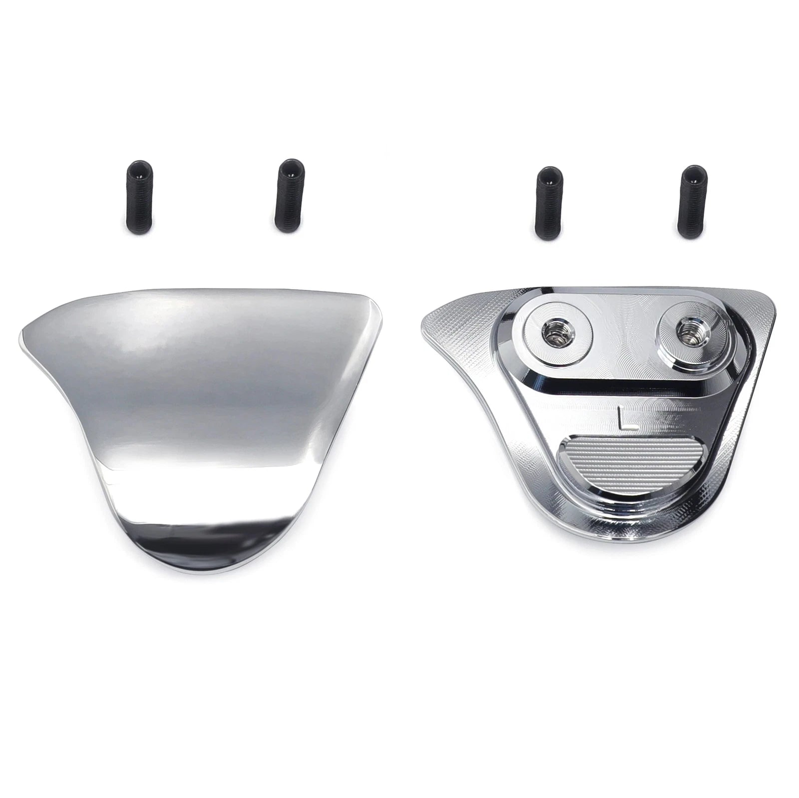 Rearview Mirror Block Off Base Plate for Yamaha YZF R1 R6 R1S R1M (2015–2023)