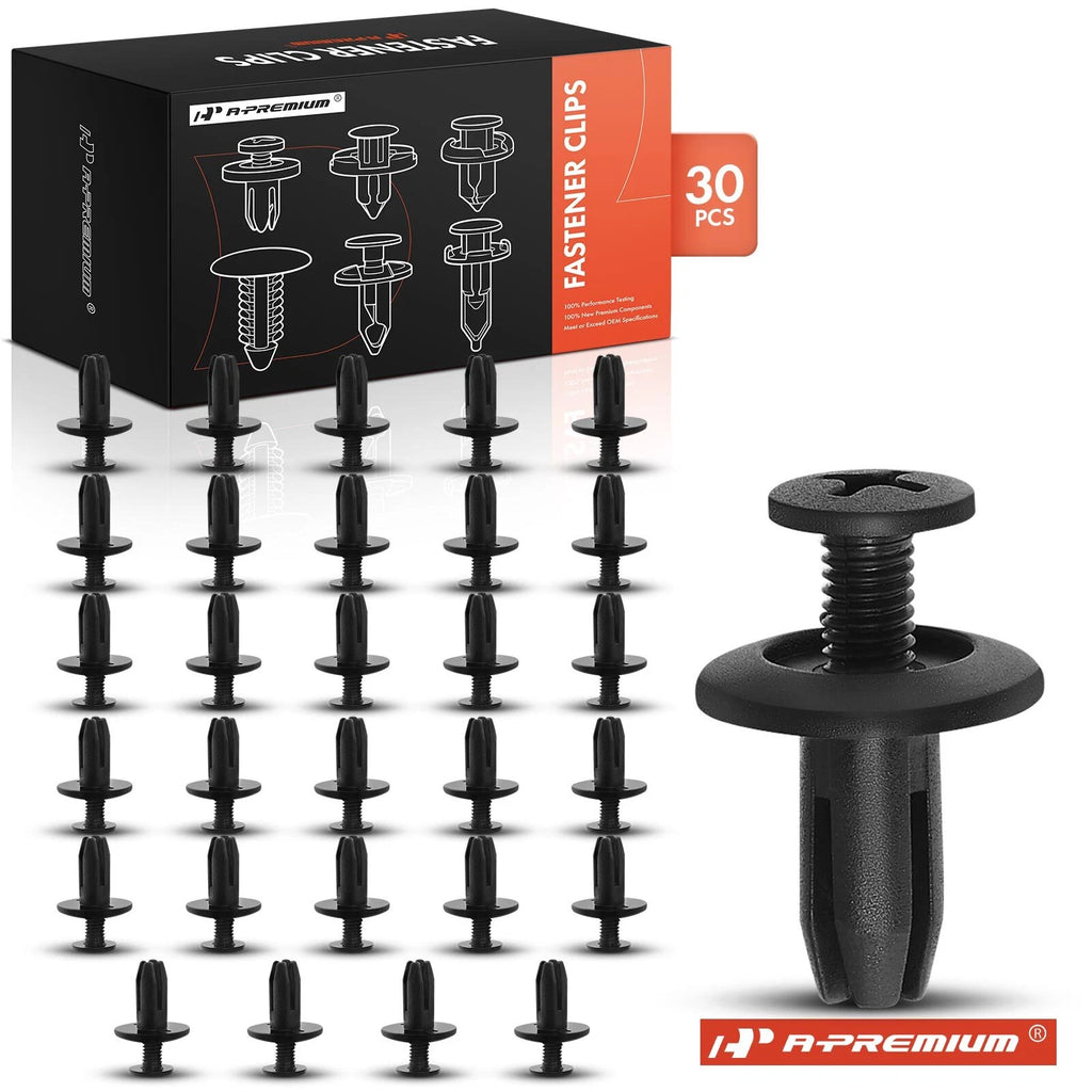 30x Fender Skirt Bumper Rivet Clips for Honda