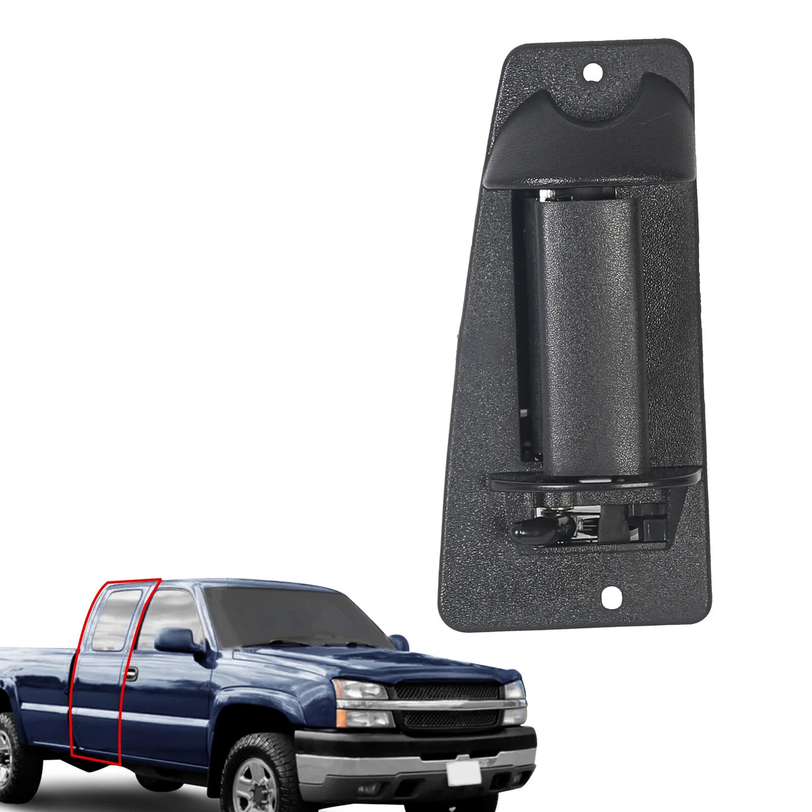Rear Passenger Side Door Handle for Chevy Silverado GMC Sierra (1999–2007)