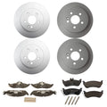Hella Disc Brake Pad Kit for Mercedes W163 ML320 ML350 (1998–2005)