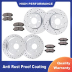 Drilled Rotors & Brake Pads for Honda Odyssey (YYYY–YYYY)