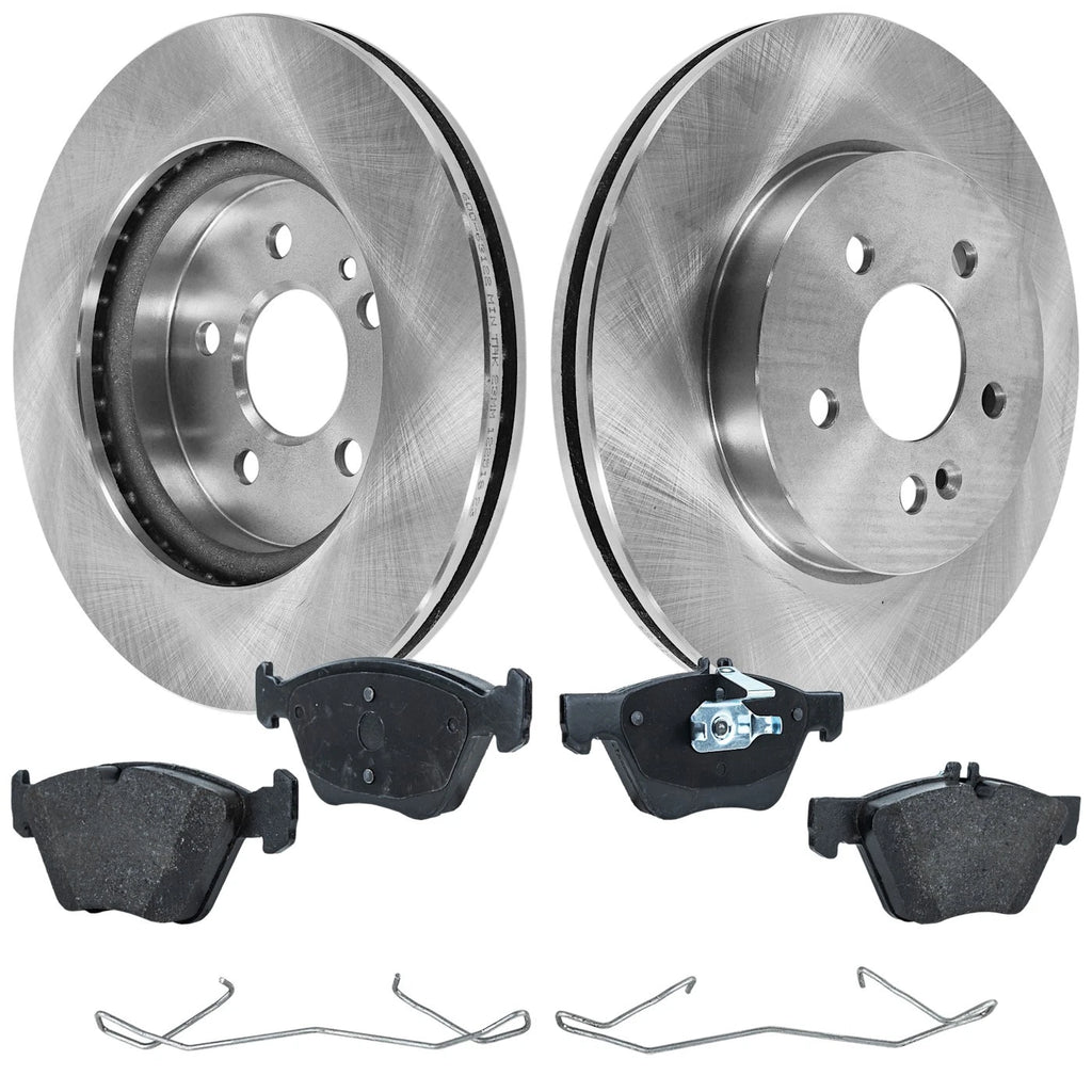 Brake Disc Rotors and Pads Kit for MB Mercedes ML Class